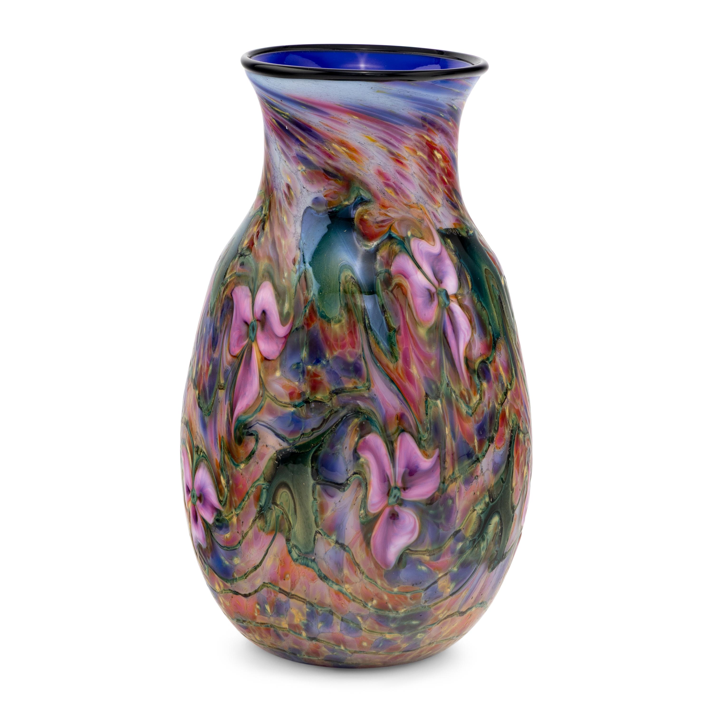Charles Lotton (American, 1935-2021) — Multi Floral Vase, 2006