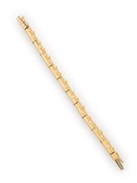 DIAMOND AND YELLOW GOLD BRACELET