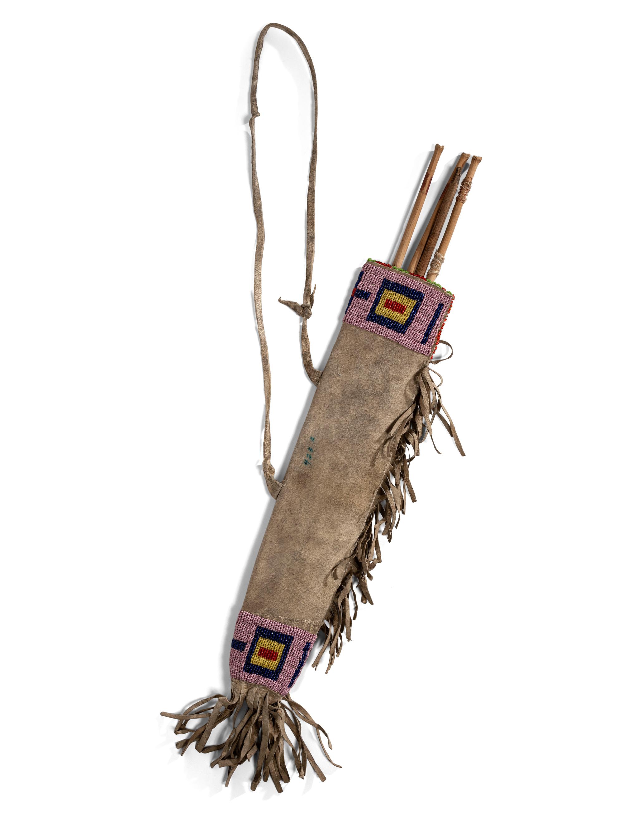 Sioux Child's Beaded Quiver