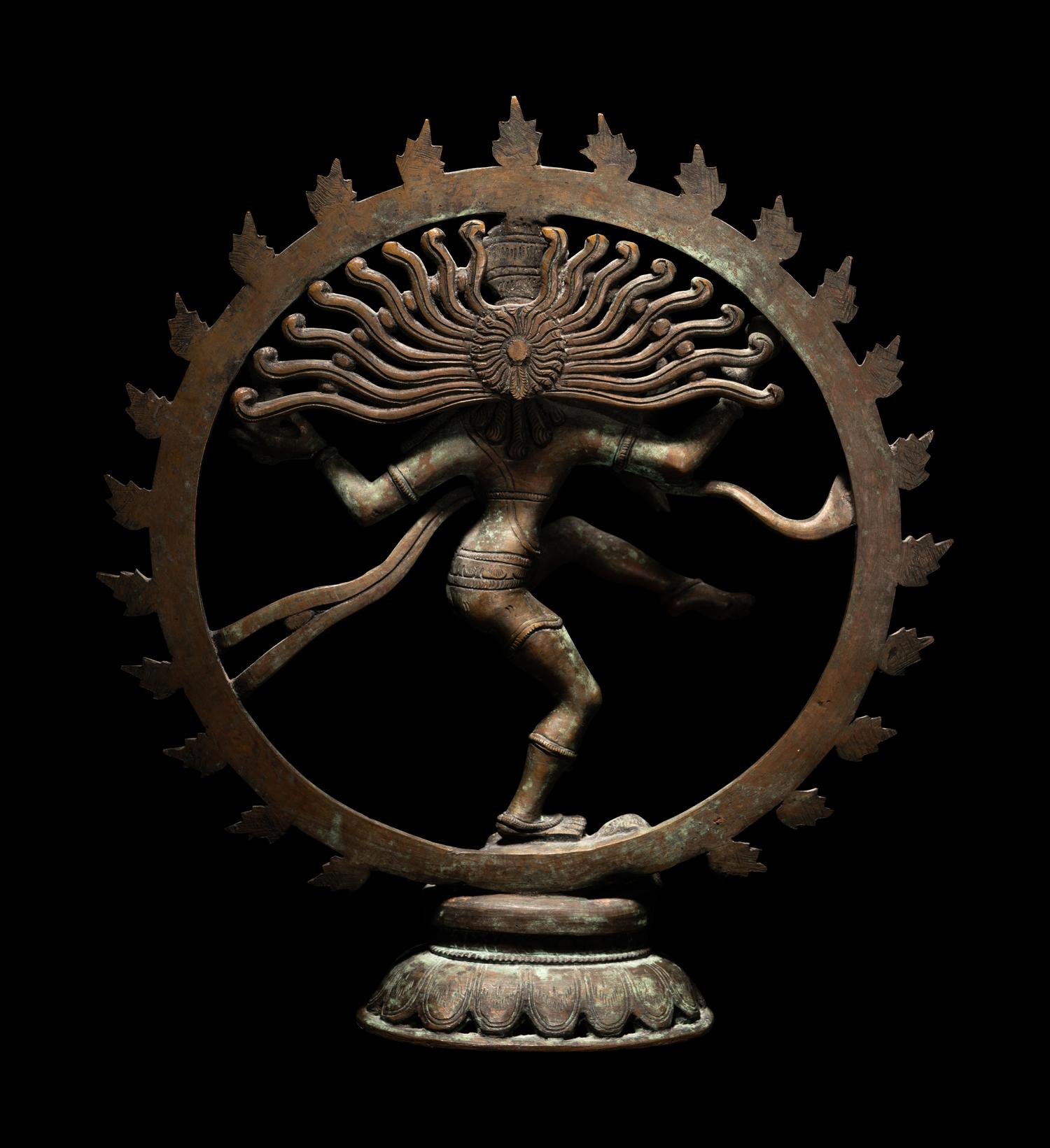 An Indian Bronze Figure of Dancing Shiva