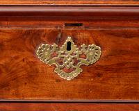 A Chippendale Carved Walnut Dressing Table