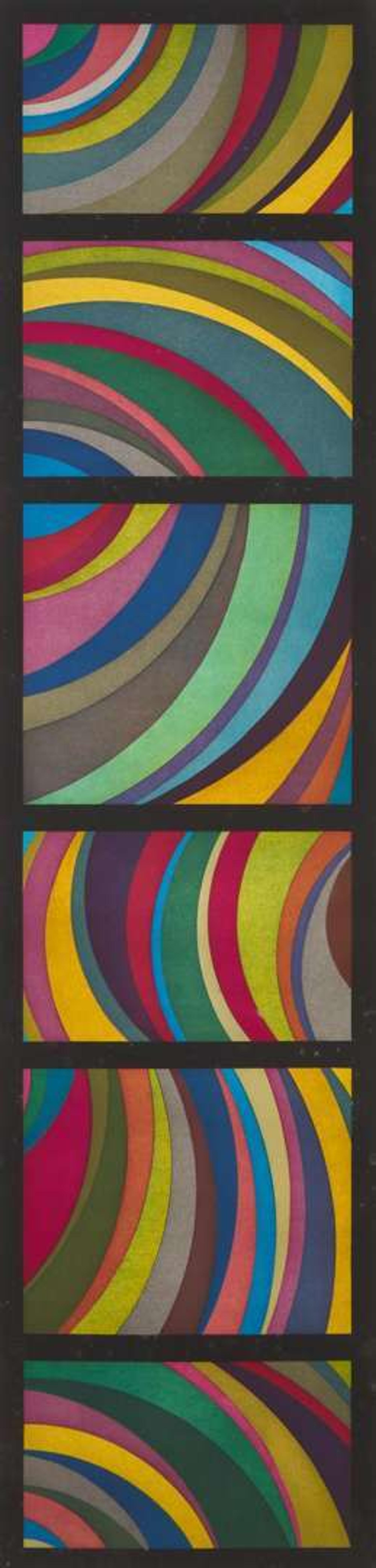 Sol LeWitt (American, 1928-2007) - Irregular Bands of Arcs (Plate #02)