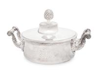A French Silver-Plate Covered Entree Dish