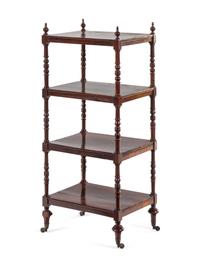 A Regency Rosewood Étagère