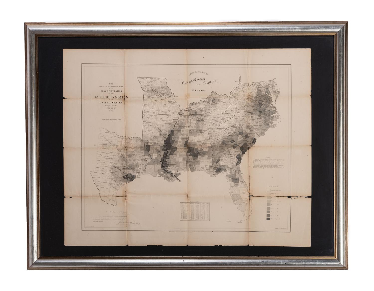 [SLAVERY & ABOLITION]. HERGESHEIMER, Edwin (1835-1889), artist. Thomas Leonhardt (fl. 1859-1860), engraver.