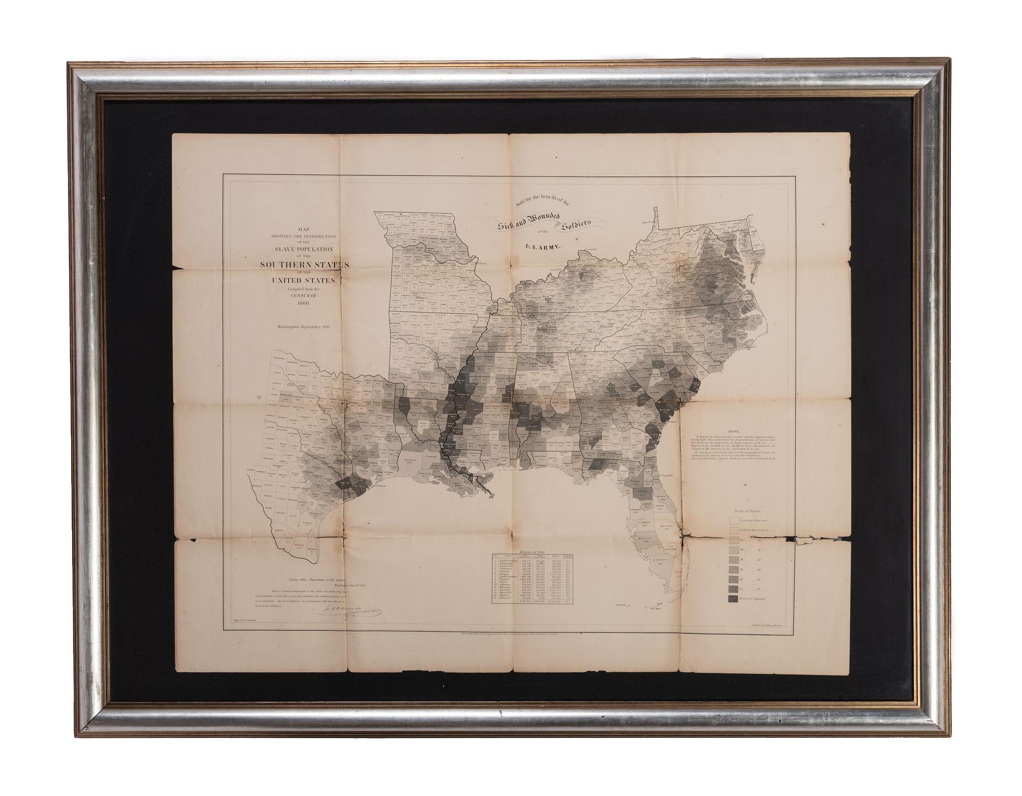 [SLAVERY & ABOLITION]. HERGESHEIMER, Edwin (1835-1889), artist. Thomas Leonhardt (fl. 1859-1860), engraver.