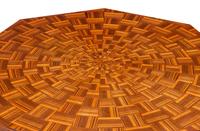 A Continental Parquetry Octagonal Center Table