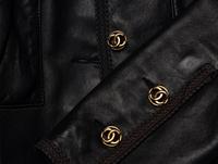 Chanel, Leather Skirt Suit
