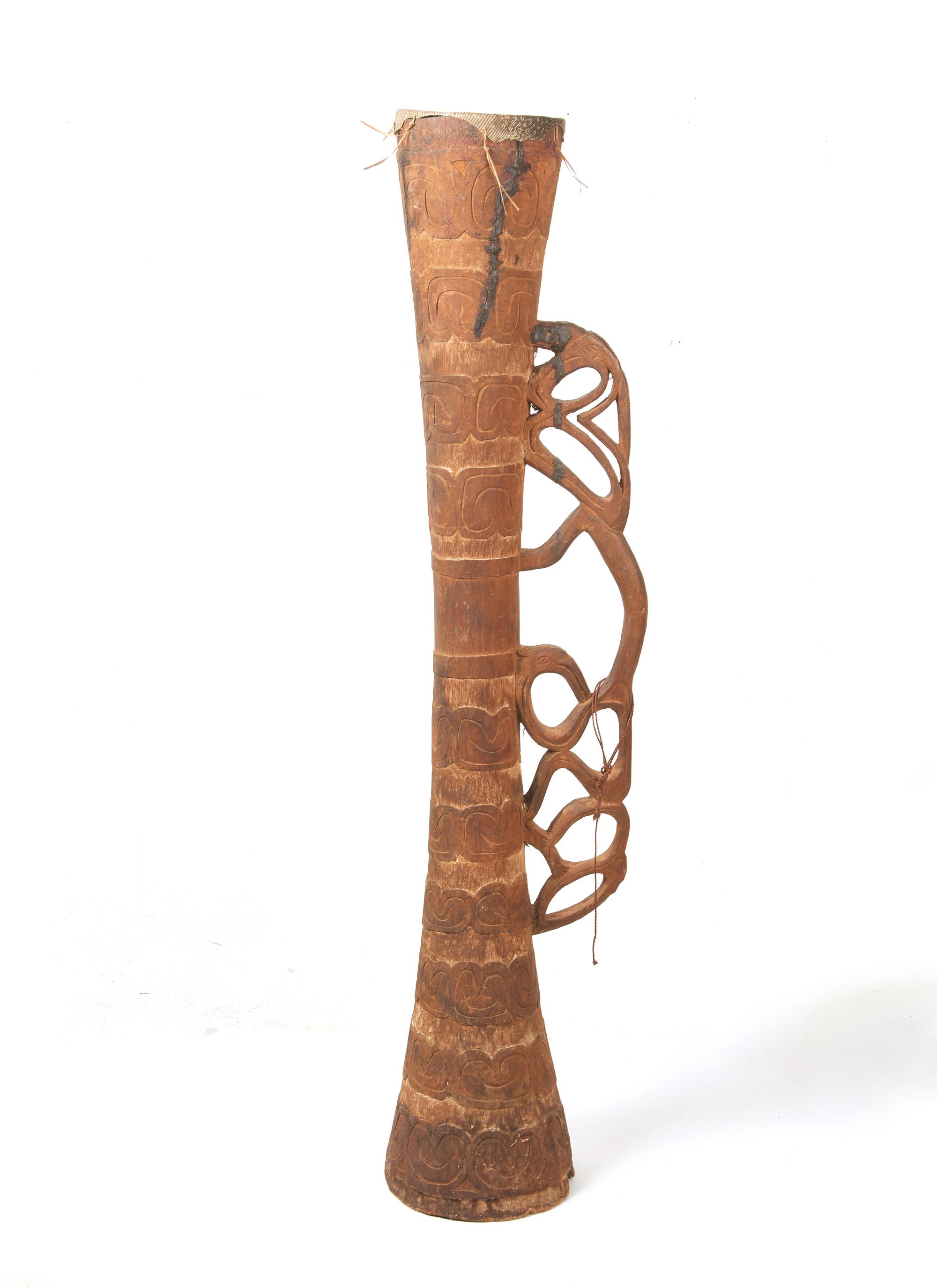 Two Asmat Drums