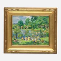 Martha Walter (American, 1875–1976) Swimming Pool, Bethayers