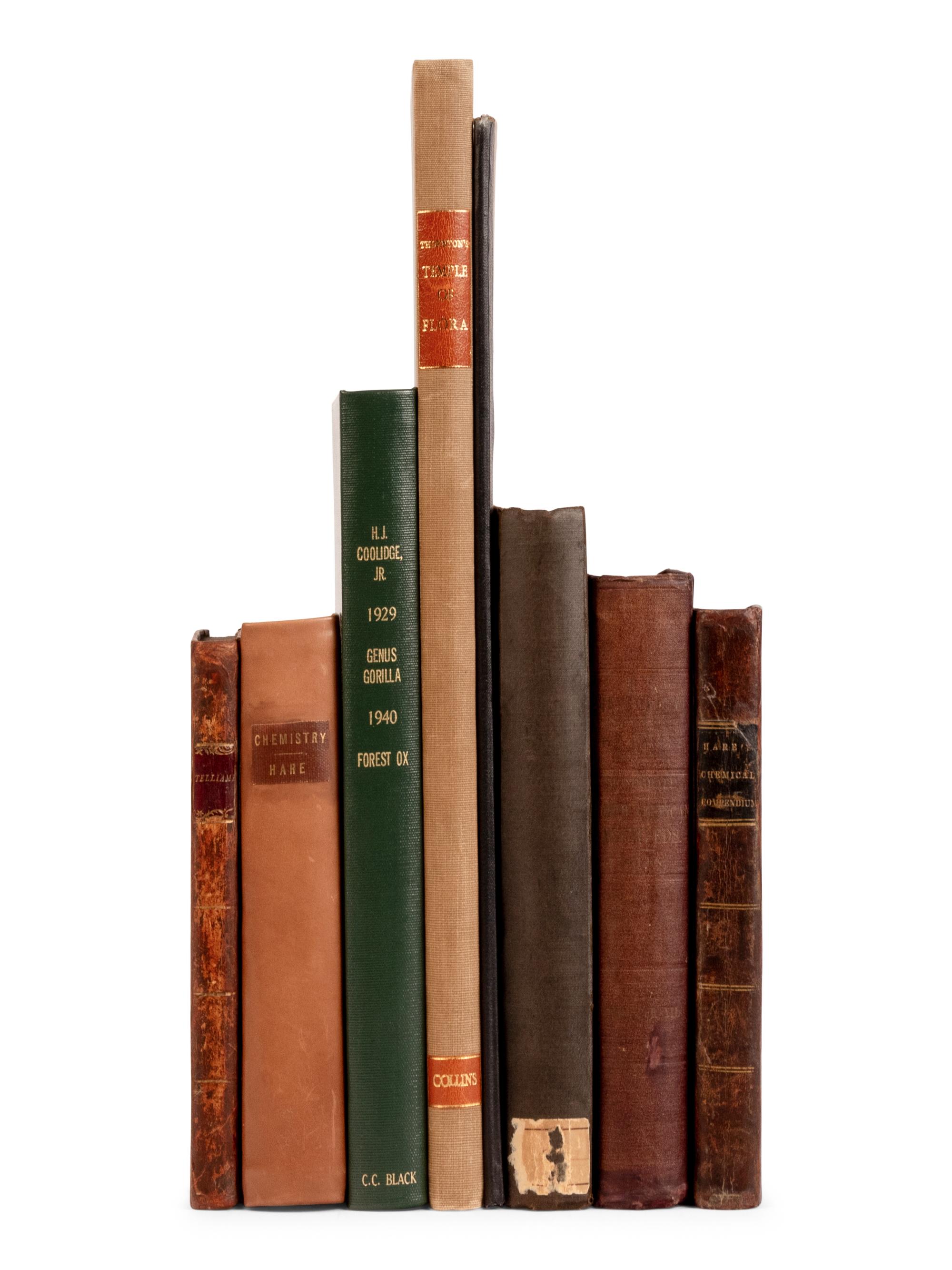 [NATURAL HISTORY & SCIENCE]. A group of 9 titles, comprising: