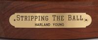 A Harland Young "Stripping The Ball" Sculpture Formerly Displayed at Mike Ditka's Restaurant,