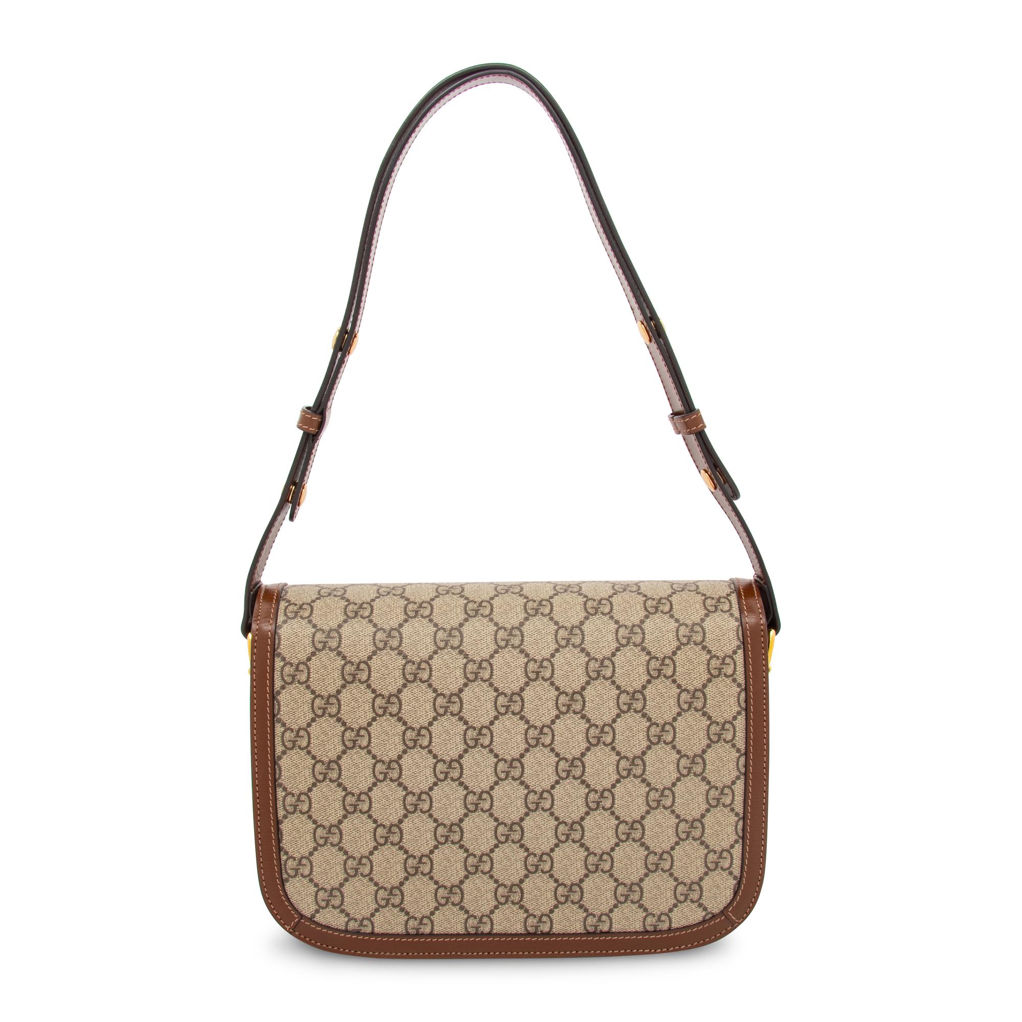 GUCCI, MONOGRAM 1955 HORSEBIT BAG