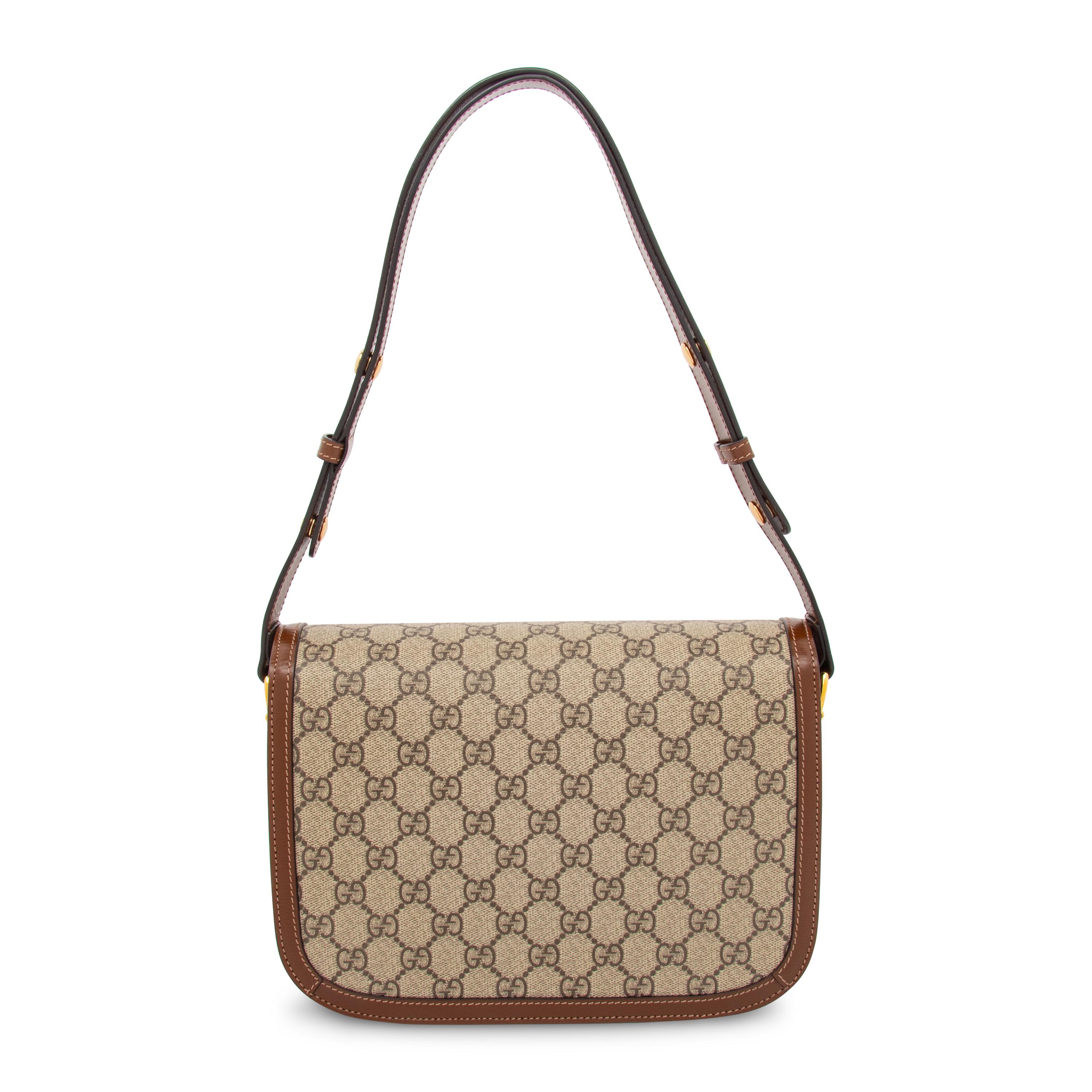 GUCCI, MONOGRAM 1955 HORSEBIT BAG