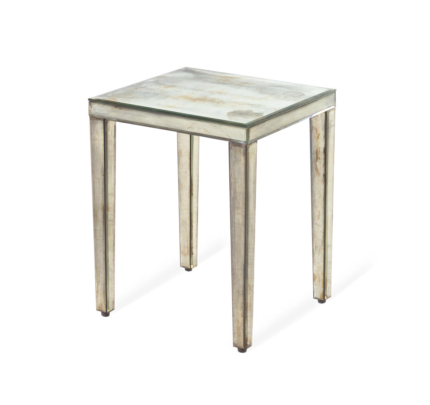 A Contemporary Mirrored Low Table