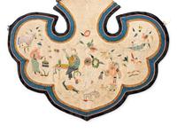 Seven Chinese Embroidered Silk Textiles