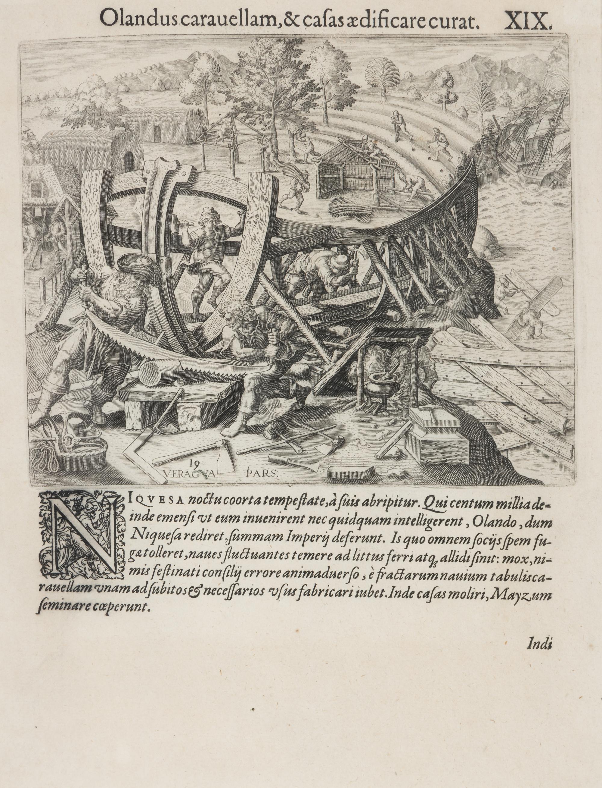 [PRINTING HISTORY] -- [LEAVES AND EPHEMERA]. A group of ephemera and leaves, comprising: