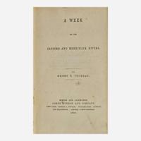 [Literature] Thoreau, Henry D. A Week on the Concord and Merrimack Rivers