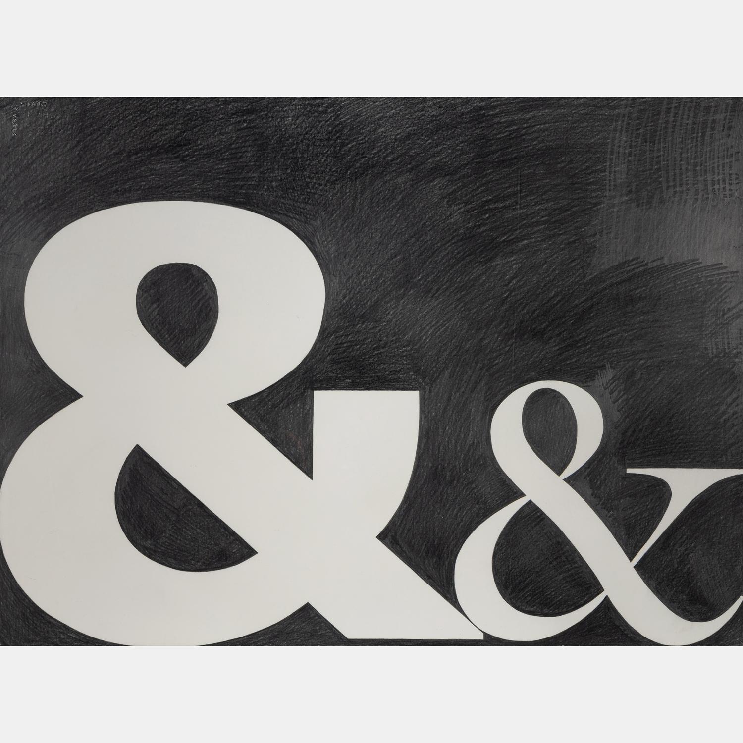 Double Ampersand #2 (Negative) , 2008