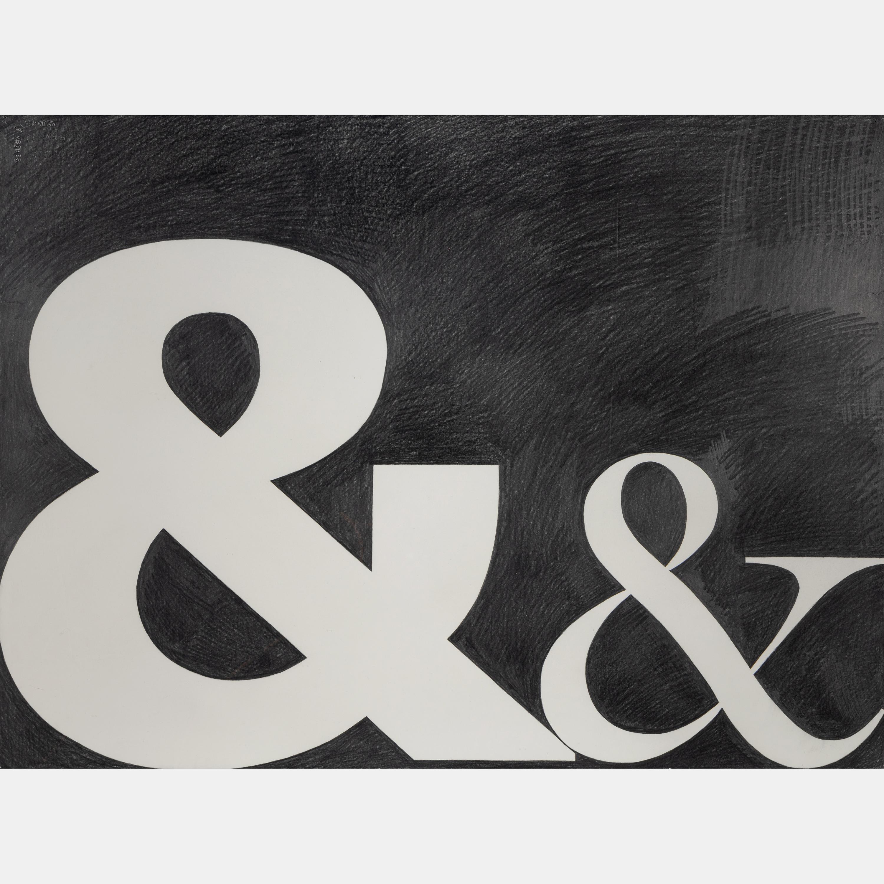 Double Ampersand #2 (Negative) , 2008