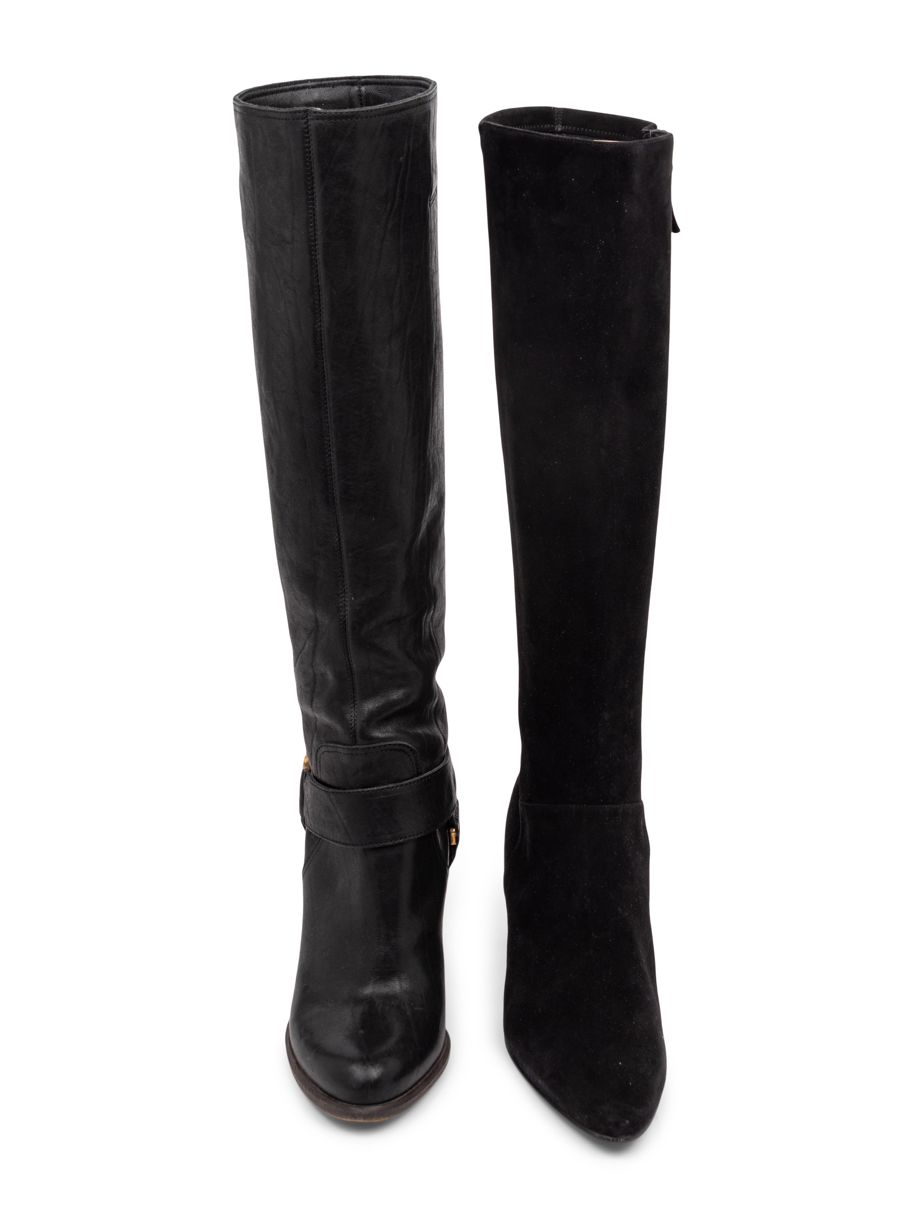 Christian Dior & Manolo Blahnik, Two Pairs of Tall Boots