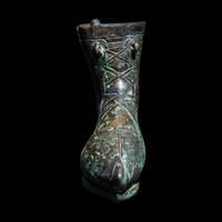 A Roman Bronze Balsamarium in the form of a Boot