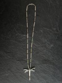 Sterling Silver Micro Mosaic Dragonfly Pendant, with Micro Mosaic Chain