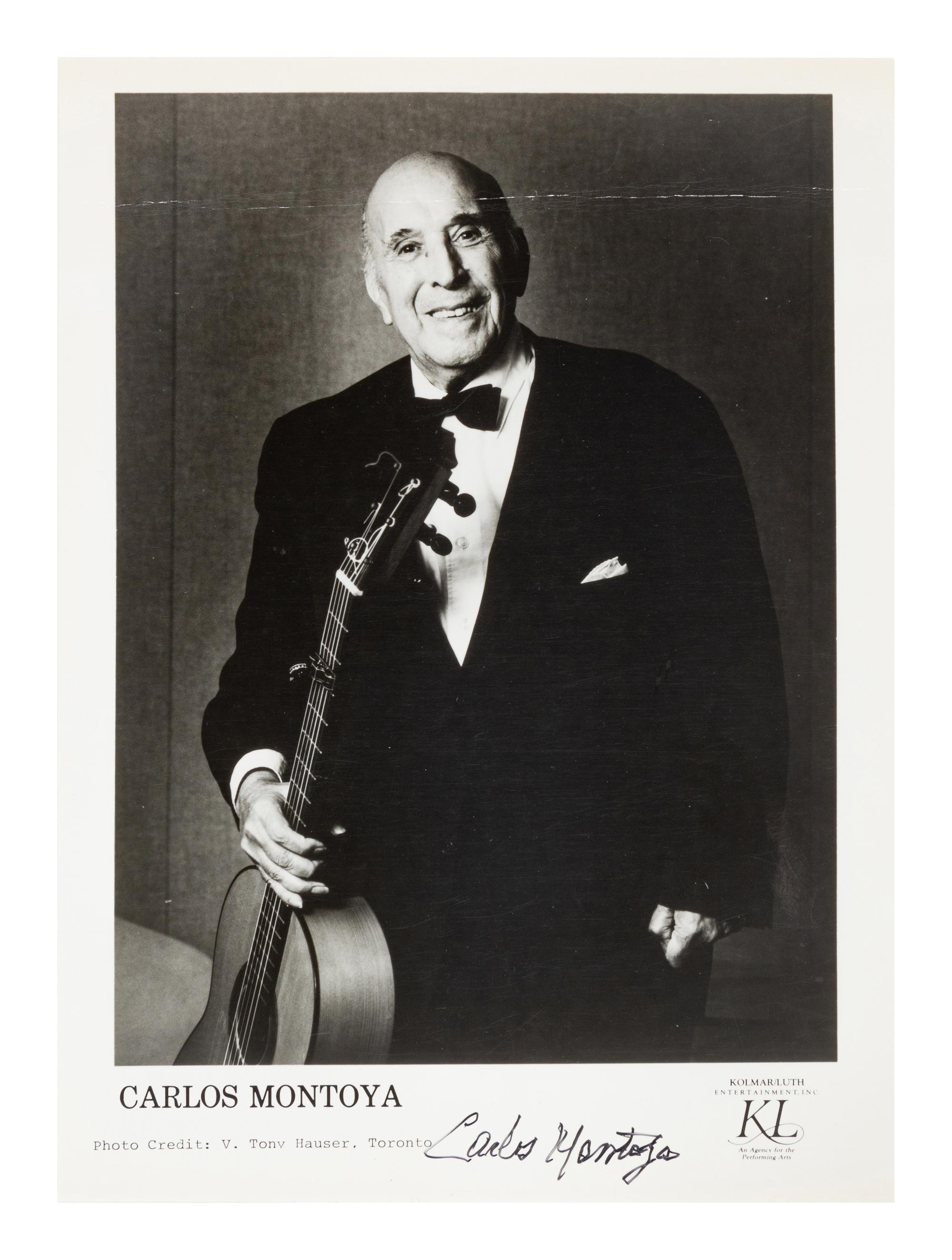 [20TH-CENTURY CONDUCTORS, COMPOSERS, AND MUSICIANS]. A group of 6 photographs or photographic postcards of conductors, composers, and musicians from the 20th century, most signed and inscribed, comprising images of: