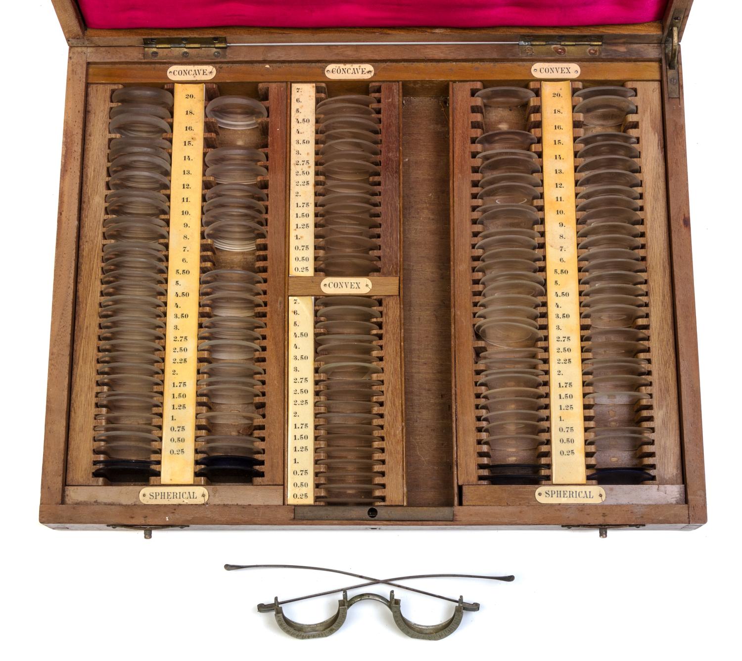 An Optician's Sample Lens Testing Set — LATE 19TH/EARLY 20TH CENTURY