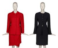Two Valentino Skirt Suits