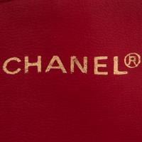 Chanel, CC Charm Red Shoulder Tote