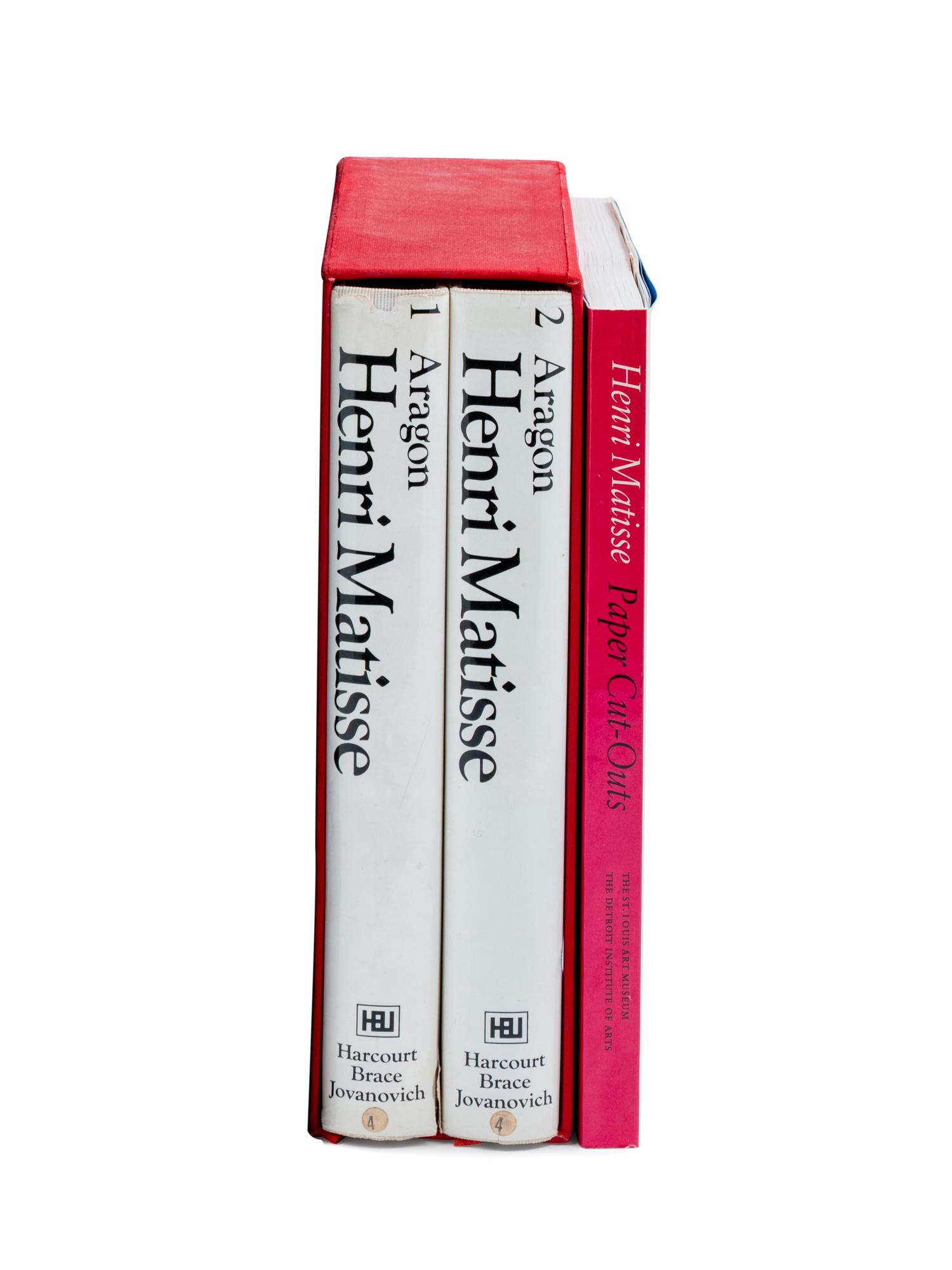 Three Books related to Henri Matisse