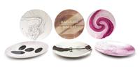 A Set of Twelve Limited Edition Artists for Azuero Plates Diameter 10 3/4 inches.