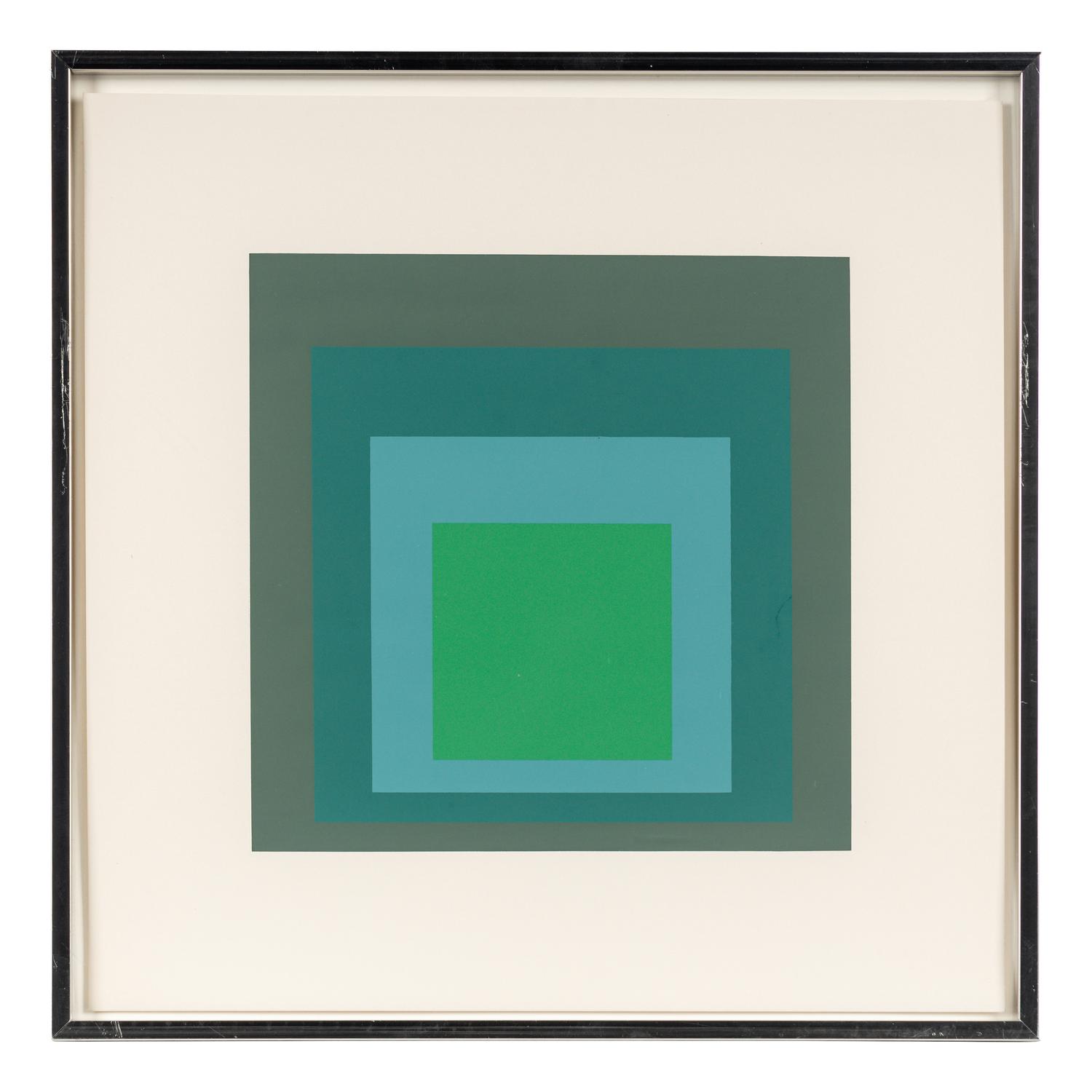 Homage to the Square (a group of nine from the portfolio of ten)