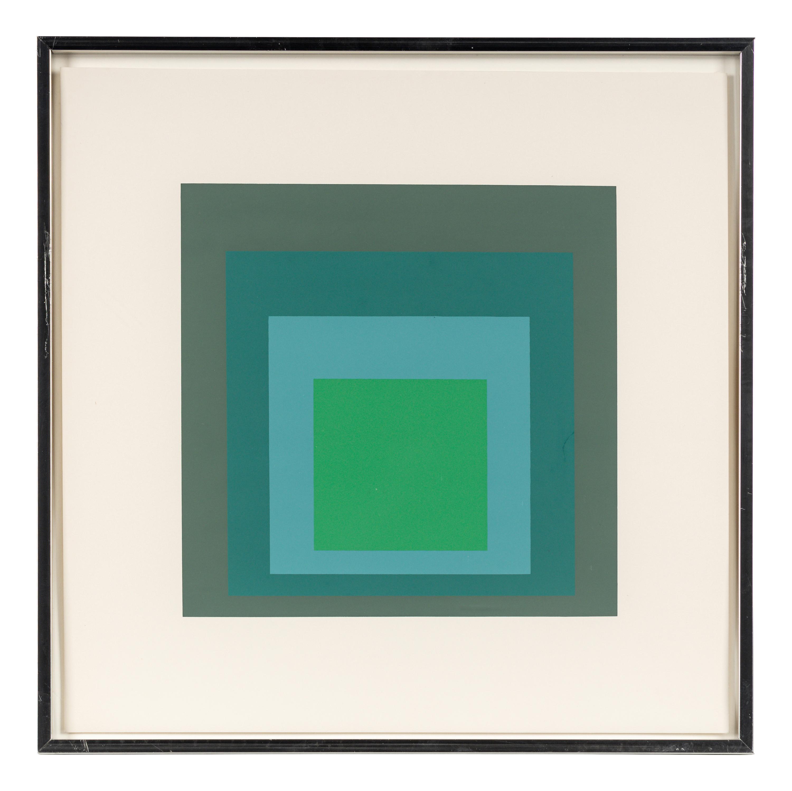 Homage to the Square (a group of nine from the portfolio of ten)