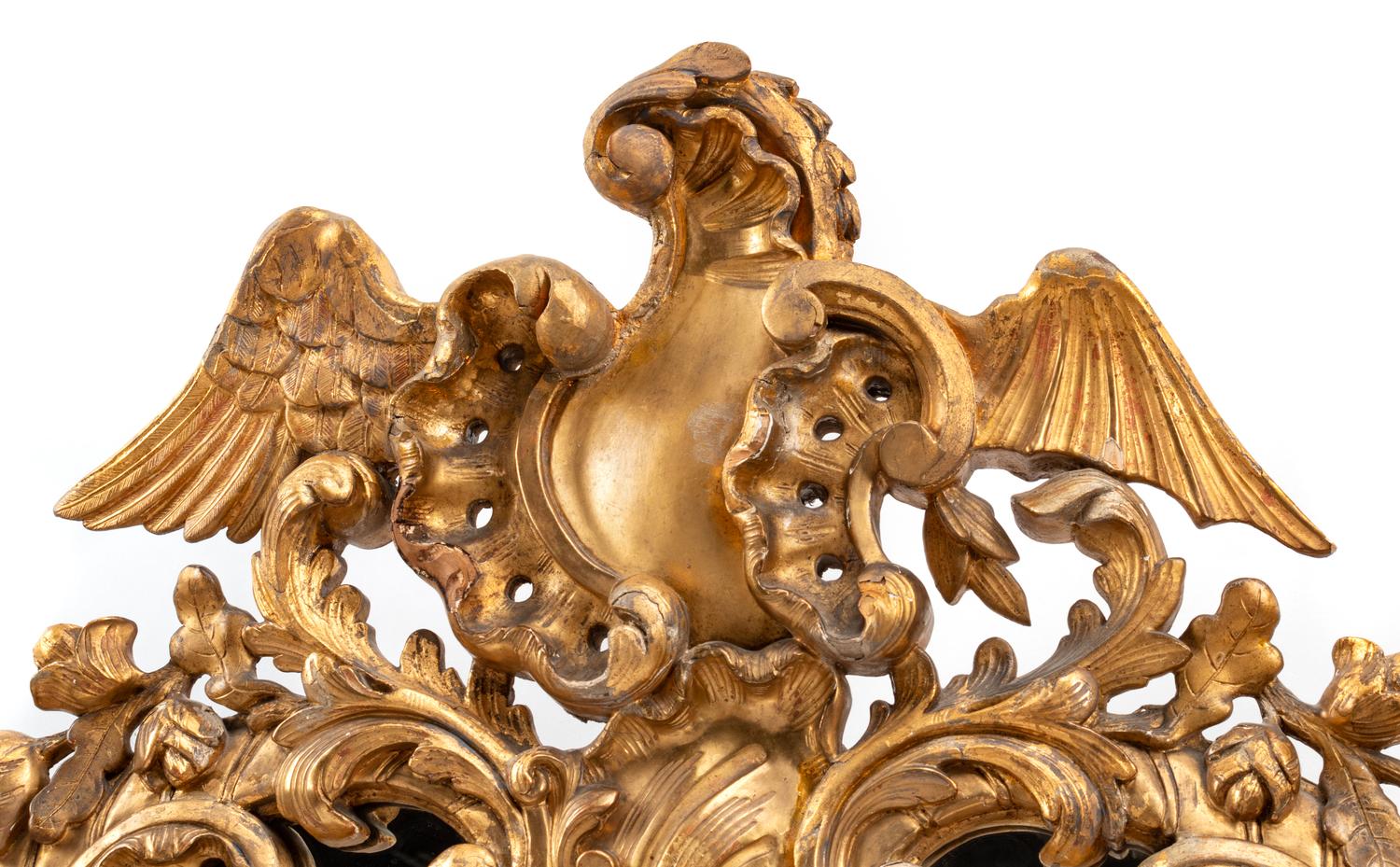 A Régence Style Giltwood Mirror
