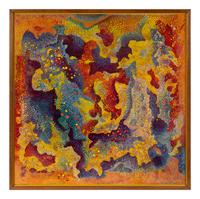 The Illusion of Red, Yellow and Blue in Space No. 2 , 1975