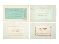 [WESTERN AMERICANA]. HILLERS, John K., FENNIMORE, J., and BEAMAN, E.O., photographers. A group of 10 Powell Expedition stereoviews, featuring images of crew members, boats, and the photographer's dark tent.