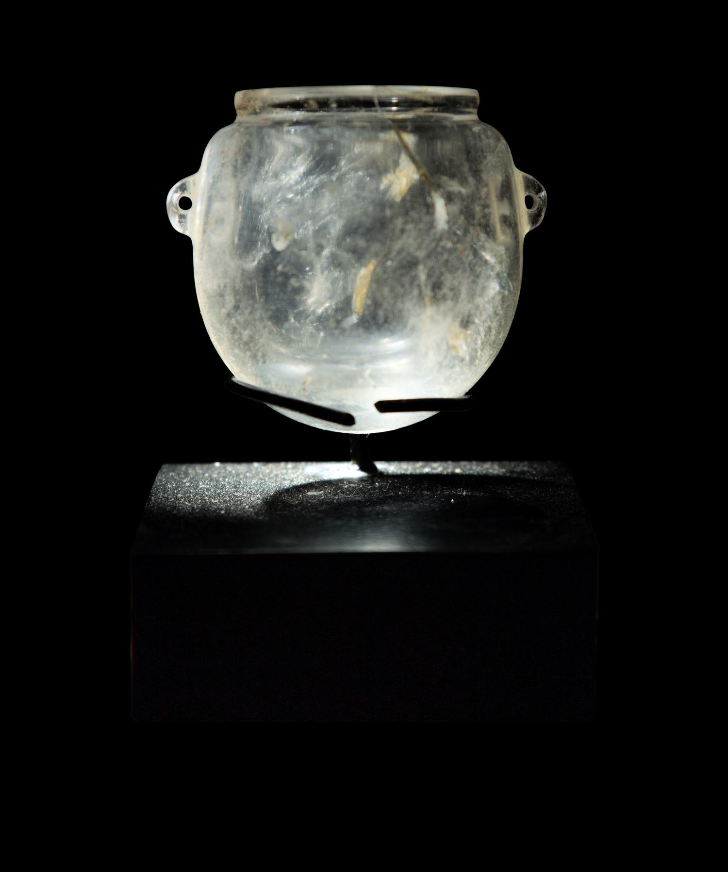 An Egyptian Rock Crystal Vessel