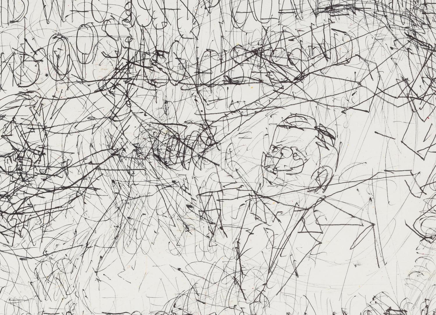 Untitled and Dead Serious Right Now (a double-sided work)