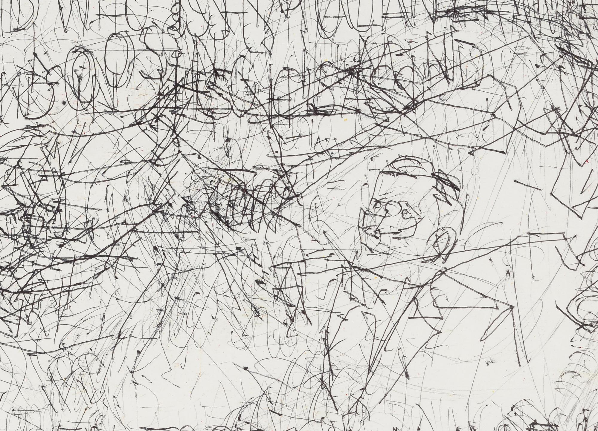 Untitled and Dead Serious Right Now (a double-sided work)