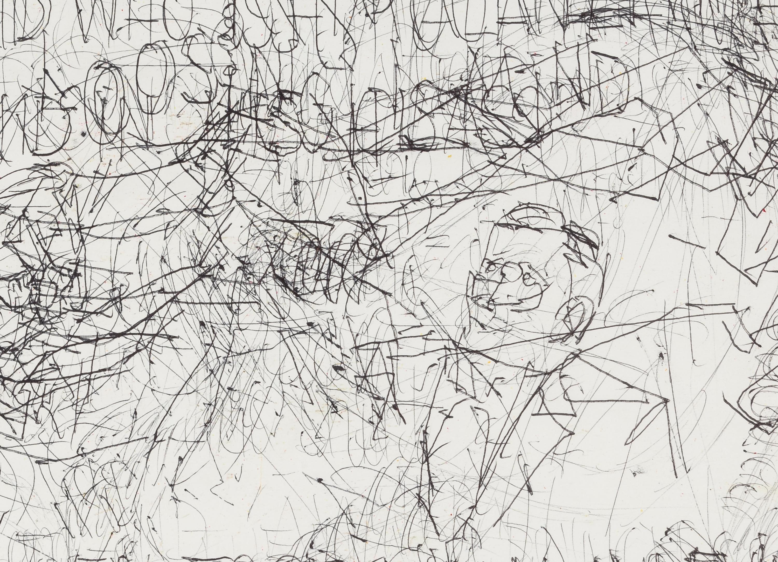 Untitled and Dead Serious Right Now (a double-sided work)