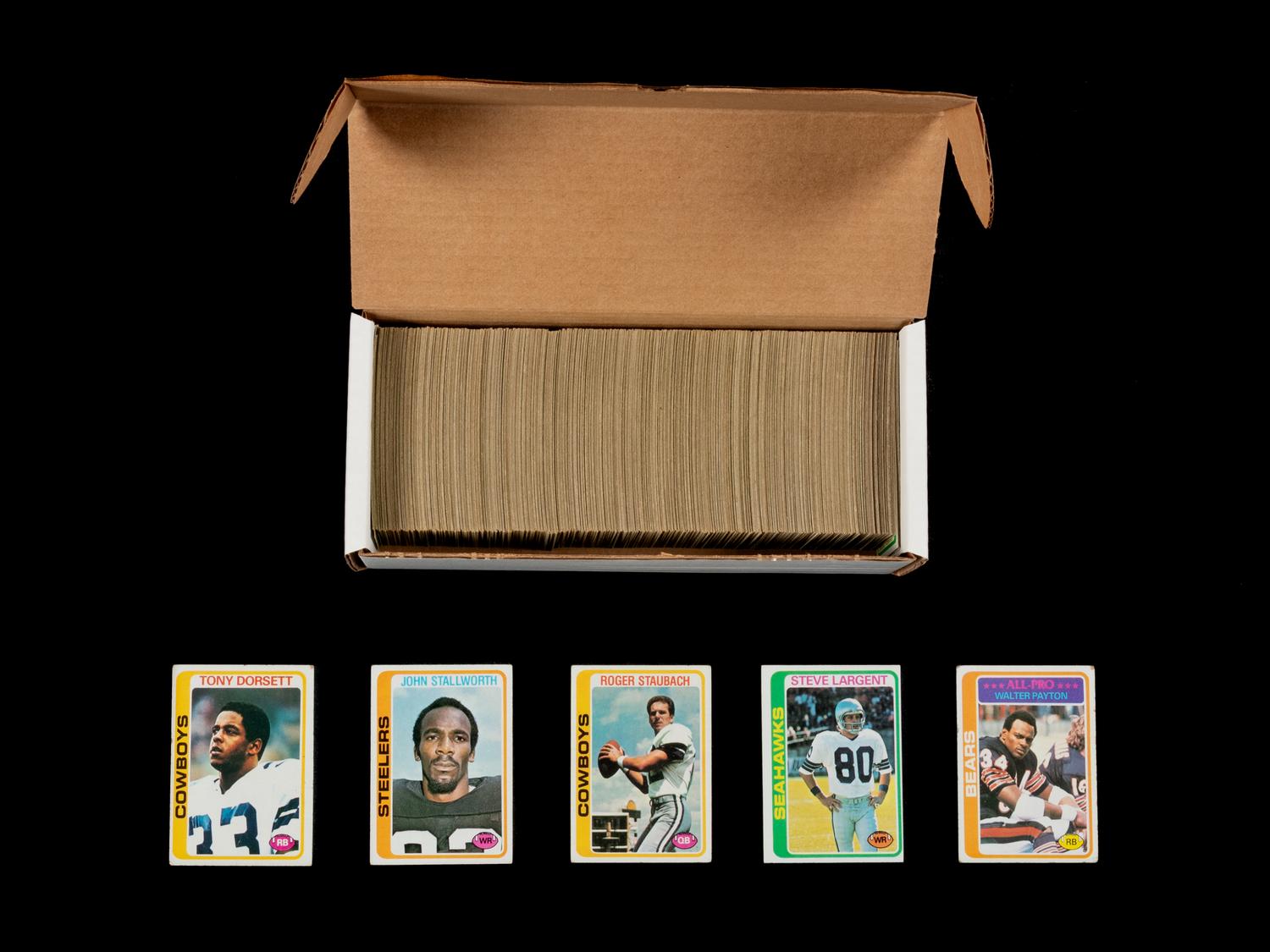 A Complete Set of 1978 Topps Football Cards (528/528)