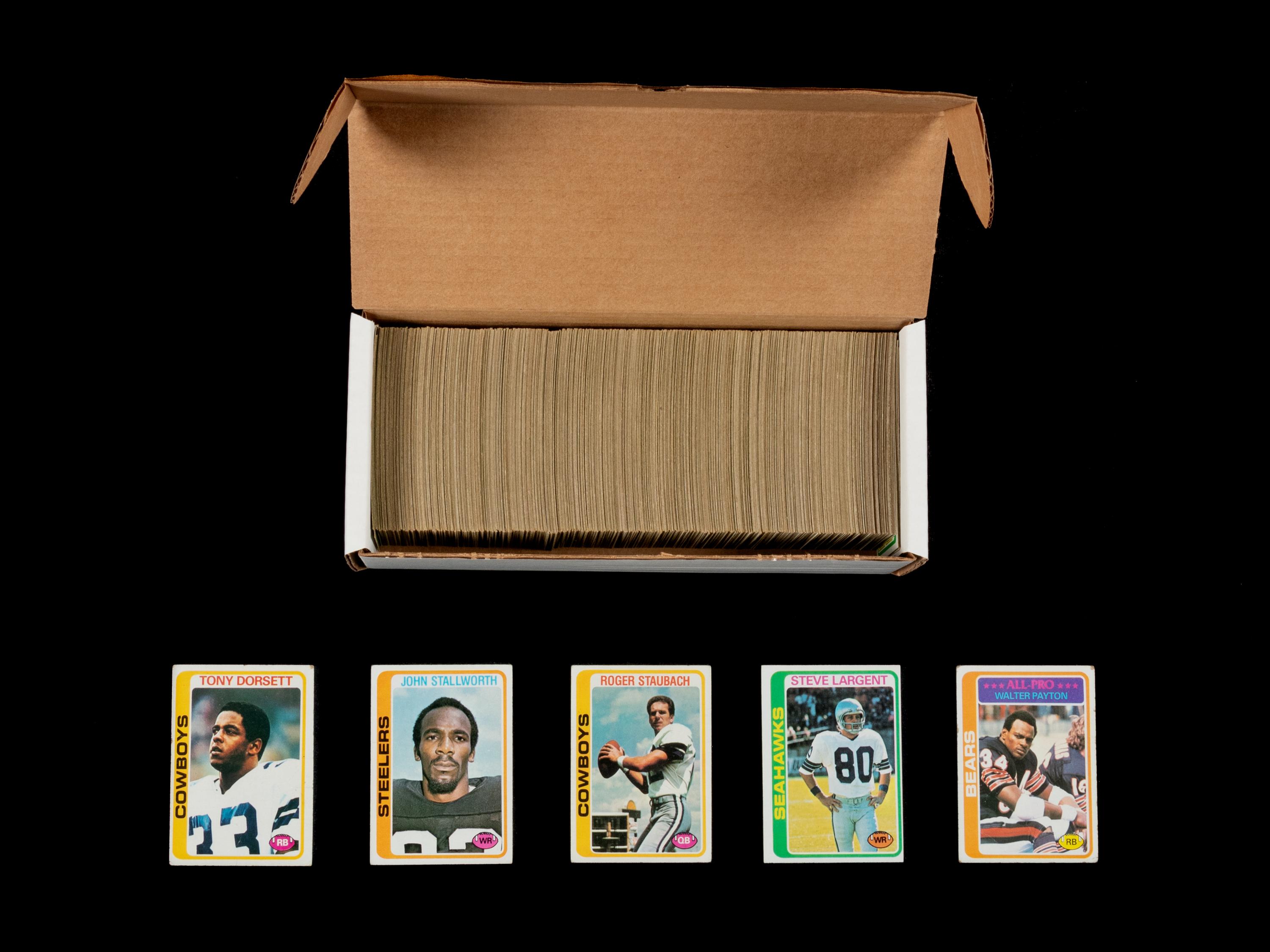 A Complete Set of 1978 Topps Football Cards (528/528)