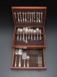 An American Silver Flatware Service