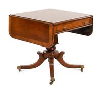 A Regency Style Mahogany Drop-Leaf Table