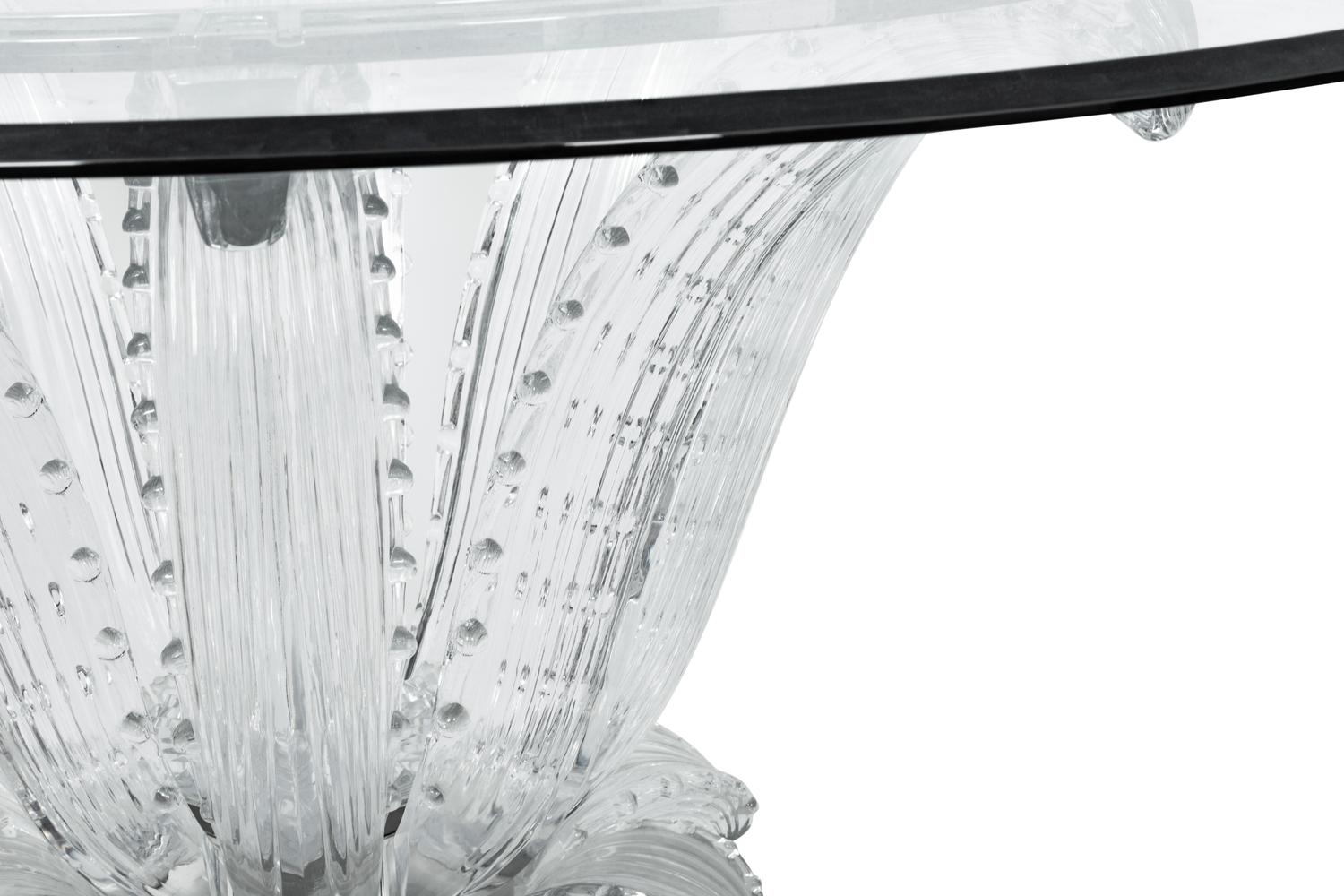 A Lalique Cactus Center Table