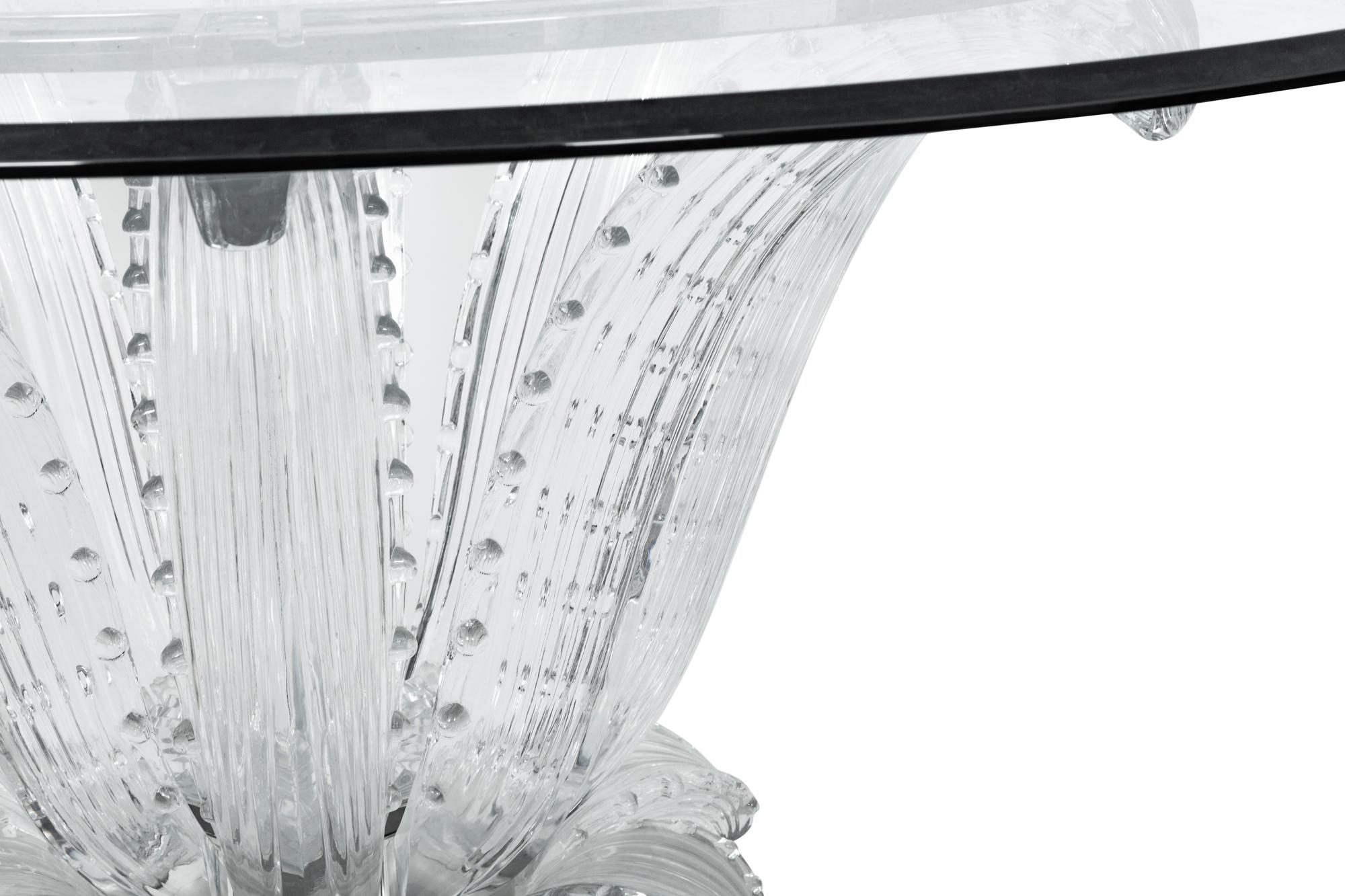 A Lalique Cactus Center Table