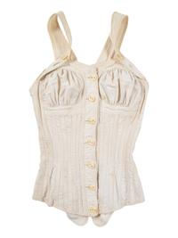 Five Women's and Children's Corsets with Related Documentation, and One Corset Cover, 1880s-1900