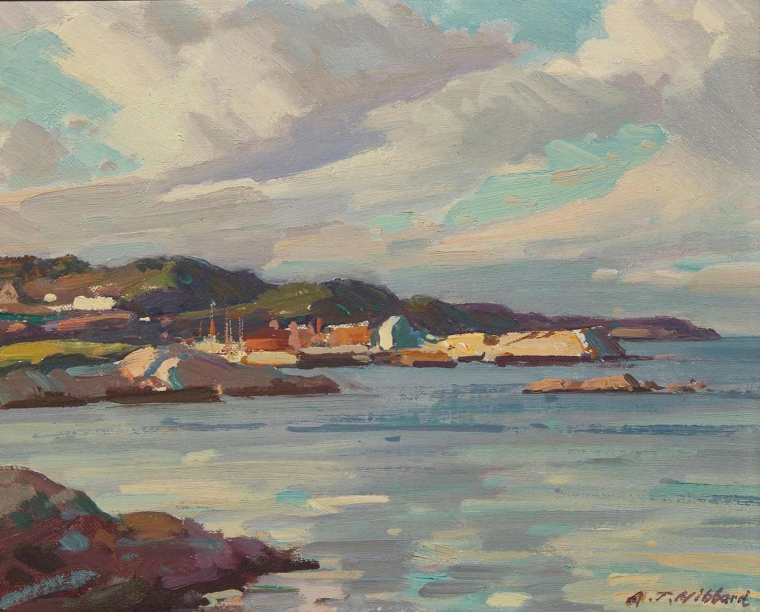 Aldro Thompson Hibbard (American, 1886-1972) - Rockport from the Headlands